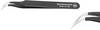 Wiha 32335 Pince brucelle de précision 7a pointue, courbée, ronde, fine 130 mm