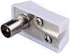Fiche d'antenne mâle coudée Diamètre de câble: 7.2 mm