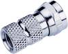 Fiche F mâle Diamètre de câble: 5 mm
