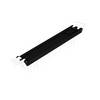 Couvercle pivotant de boîtier pour rail Weidmüller CH20M12 C BK 1104240000 86.3 x 12.5 x 4 70 pc(s)