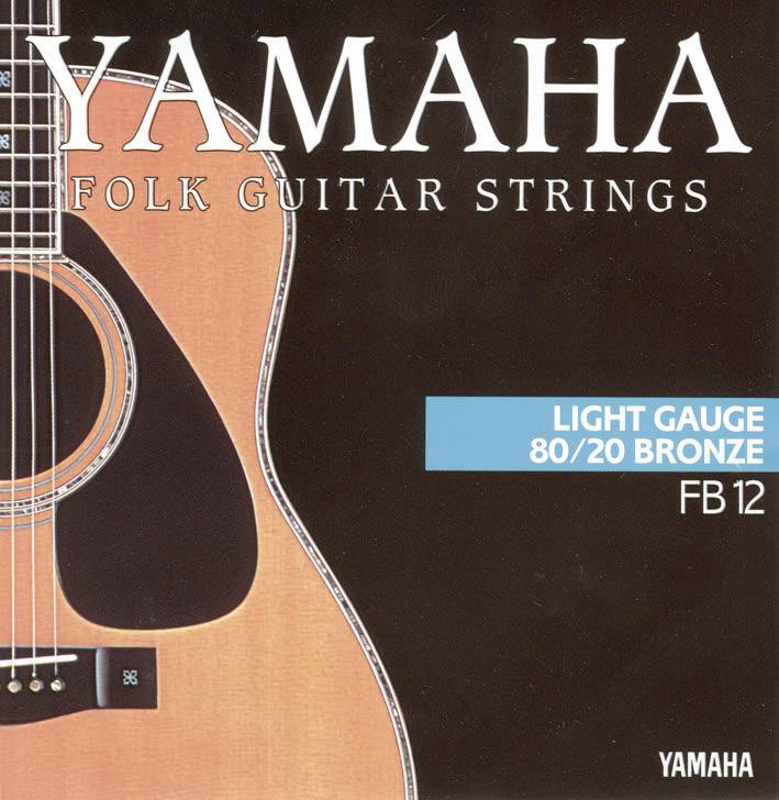 Yamaha Cordes pour Guitare Folk Acier FB12