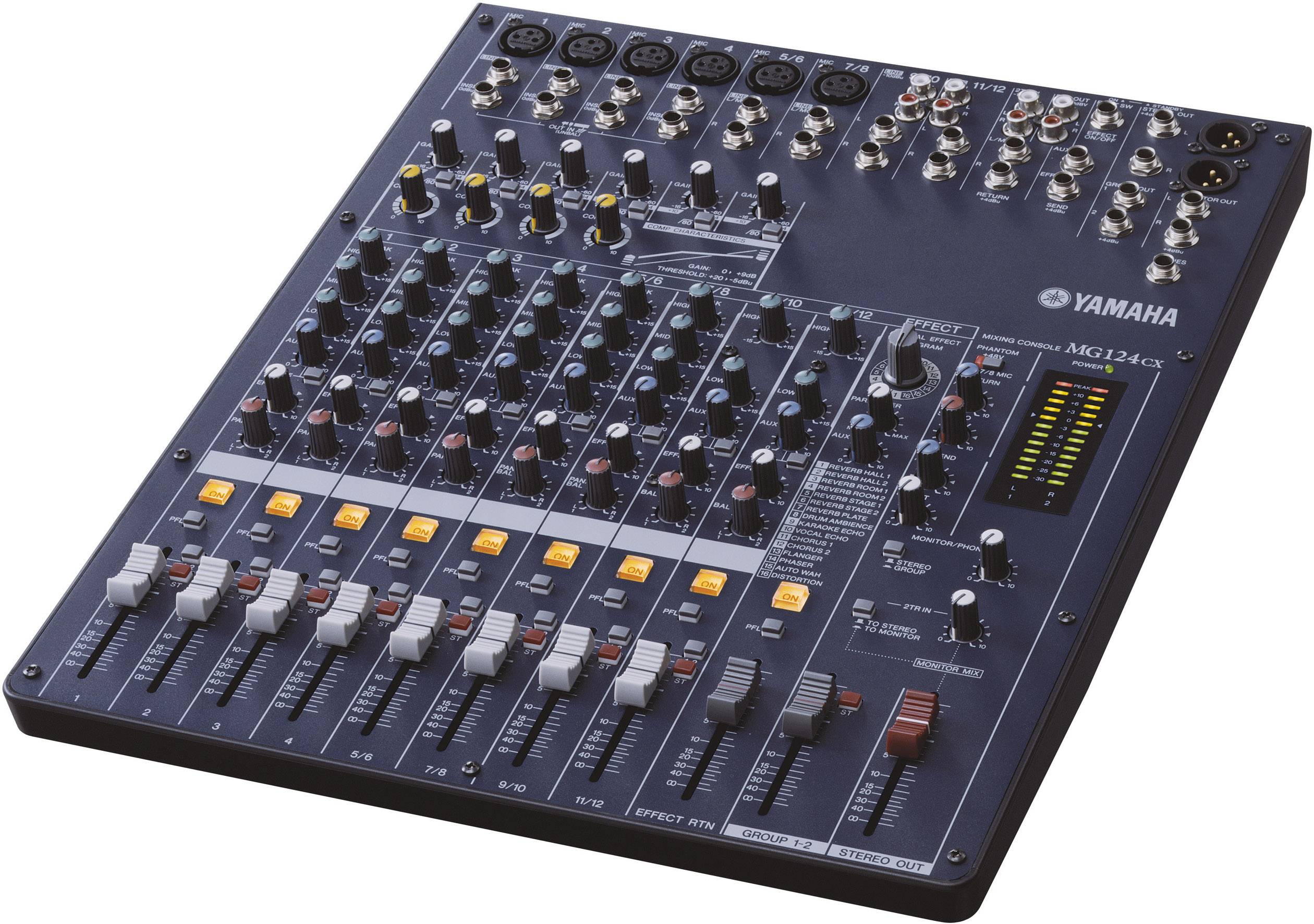 Table de mixage Yamaha MG124CX Conrad.fr