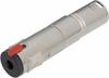 Paccs audio Adaptateur [1x XLR mâle - 1x Jack femelle 6.35 mm] argent