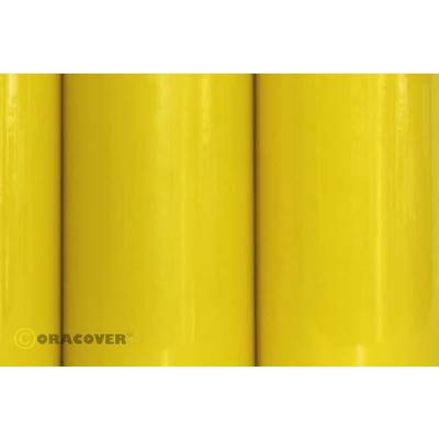 Oracover 82-039-010 Papier pour table traçante Easyplot (L x l) 10 m x 20 cm jaune transparent