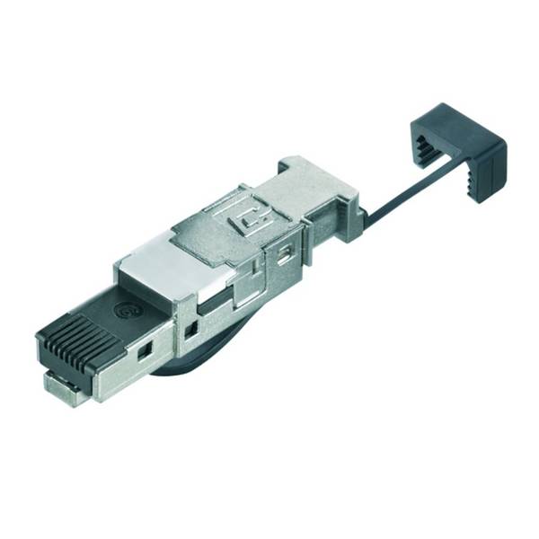 Connecteur de données pour capteurs/actionneurs Weidmüller IE-PS-RJ45-FH-BK-B 1132050000  mâle, droit   10 pc(s)