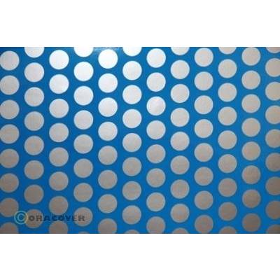 Oracover 92-051-091-010 Papier pour table traçante Easyplot Fun 1 (L x l) 10 m x 20 cm bleu, argent