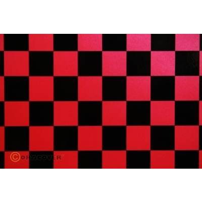 Oracover 47-027-071-010 Film adhésif Orastick Fun 3 (L x l) 10 m x 60 cm nacré, rouge, noir