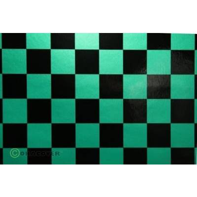 Oracover 43-047-071-010 Film à repasser Fun 3 (L x l) 10 m x 60 cm nacré, vert, noir