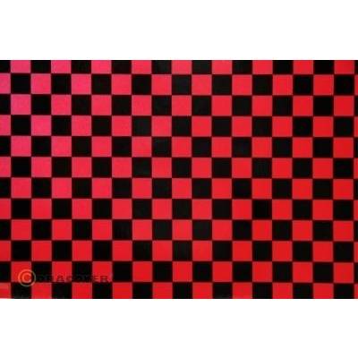 Oracover 89-027-071-010 Papier pour table traçante Easyplot Fun 6 (L x l) 10 m x 60 cm nacré, rouge, noir