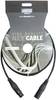 Câble DMX XLR mâle/ femelle 6 m noir LD Systems