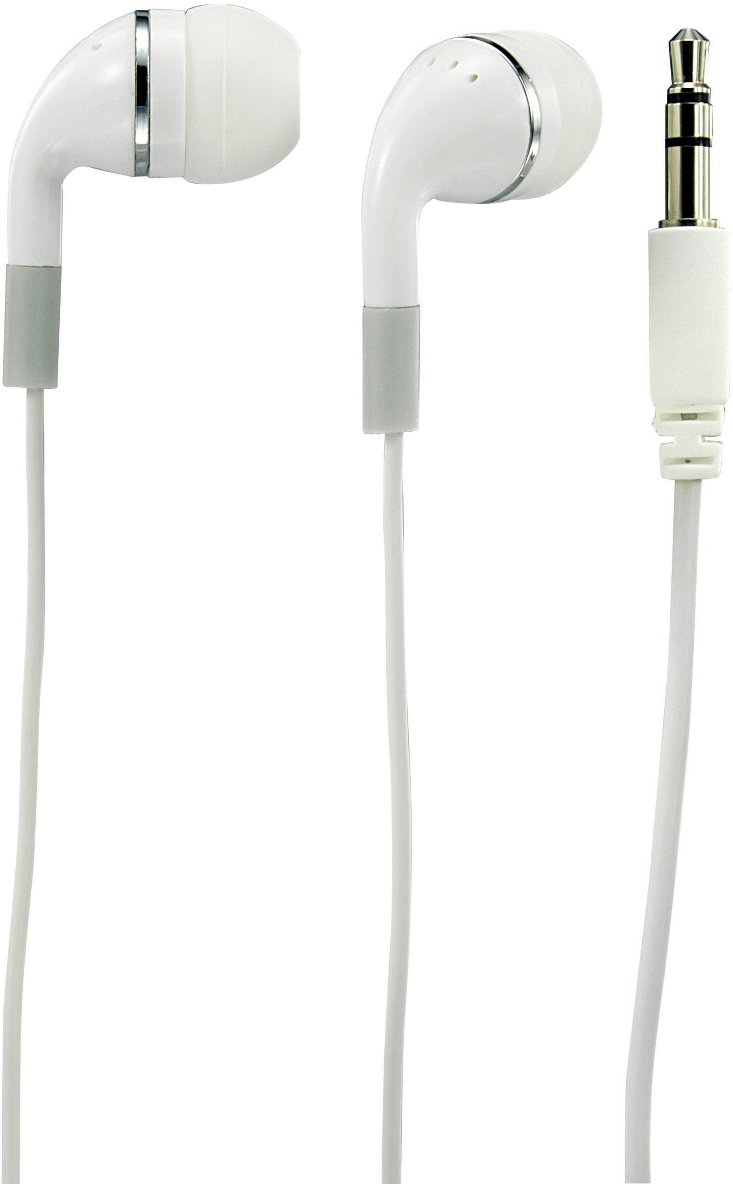 Basetech E-H 115 Écouteurs intra-auriculaires filaire blanc