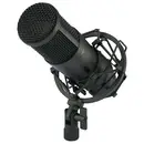Micro de studio USB Renkforce CU-4 Type de transmission (détails):filaire avec câble, avec coffret, avec filtre anti-pop