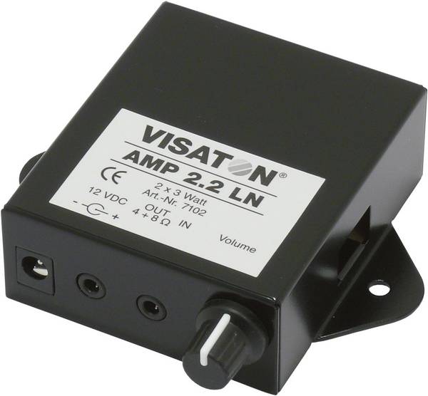 Régulateur de volume sonore Stéréo Visaton AMP 2.2 LN 6 W