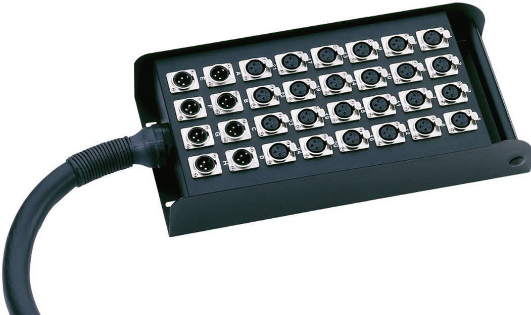 Câble multicore AH Cables K28C50 Nombre d'entrées: 24 x Nbr. de sorties: 4 x