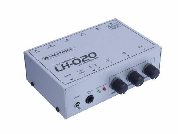 Omnitronic LH-020 Mixeur microphone