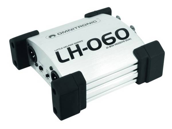 Omnitronic LH-060 Boîte de direct passive 2 canaux