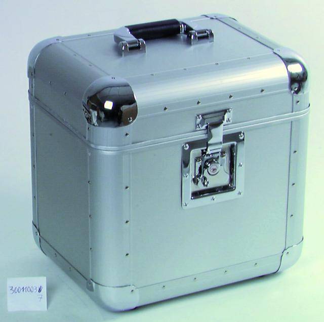 Mallette Roadinger ALU 75/25 avec poignée de transport argent aluminium, bois-3