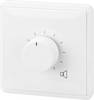 Monacor encastré Commande du volume ELA blanc