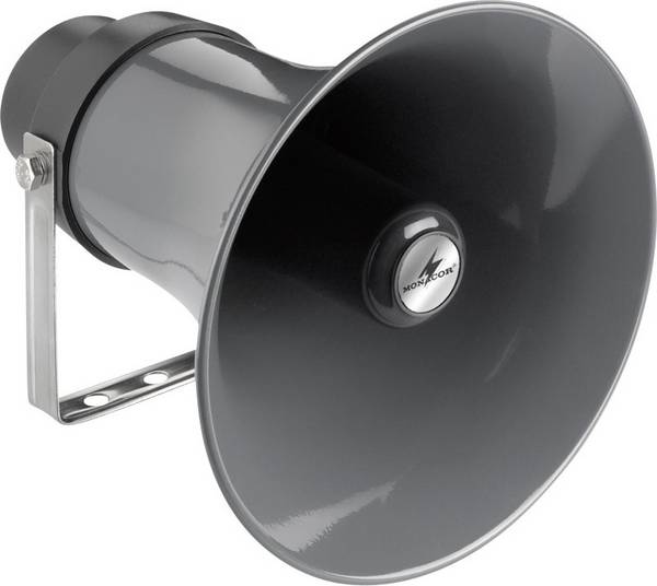 Haut-parleur ELA à chambre de compression Monacor IT-30 20 W noir