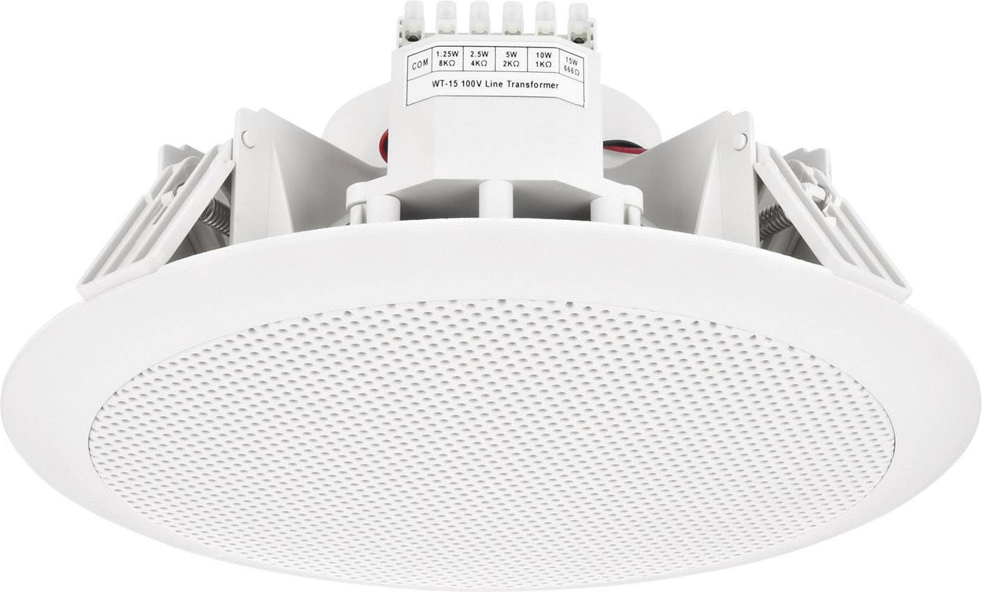 Haut-parleur ELA encastrable Monacor EDL-158 15 W blanc 1 pc(s)
