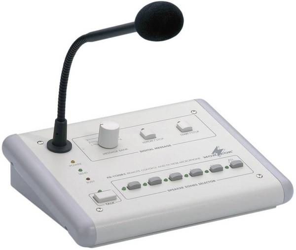Col-de-cygne Micro Monacor PA-1120RC Type de transmission (détails):filaire interrupteur