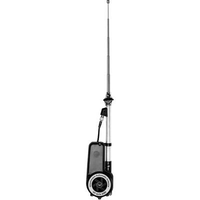 Antenne rétractable pour autoradio Hirschmann Car Communication HIT AUTA2050 chrome