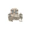 Bloc de jonction de test sectionnable Weidmüller WDK 2.5/TR-DU 1247290000 beige foncé 50 pc(s)