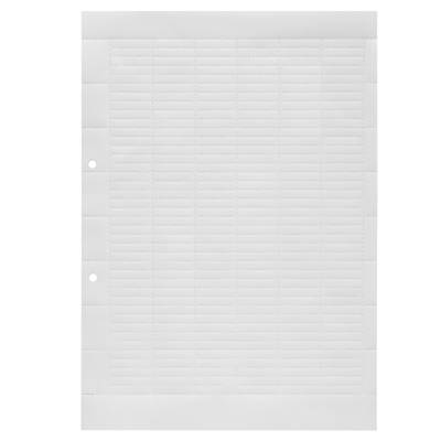Repérages d'inserts MultiCard ESO 5 POLY.WEISS A4-BOG. 1670370000 blanc Weidmüller 10 pc(s)