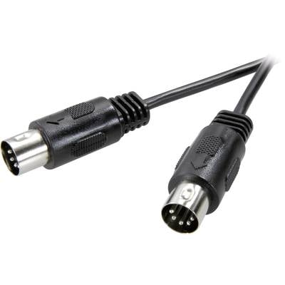 SpeaKa Professional SP-7870236 connexion DIN audio Câble de raccordement [1x diode mâle 5 pôles (DIN) - 1x diode mâle 5 