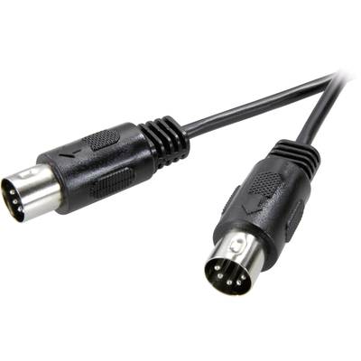 SpeaKa Professional SP-7870236 connexion DIN audio Câble de raccordement [1x diode mâle 5 pôles (DIN) - 1x diode mâle 5