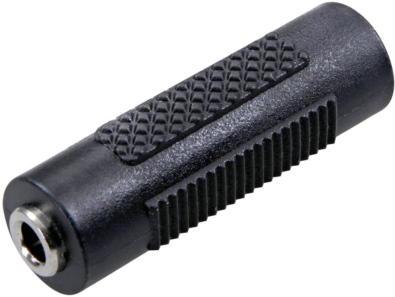 SpeaKa Professional SP-7870648 Klinke Audio Adapter [1x Klinkenbuchse 3.5 mm - 1x Klinkenbuchse 3.5 mm] Schwarz