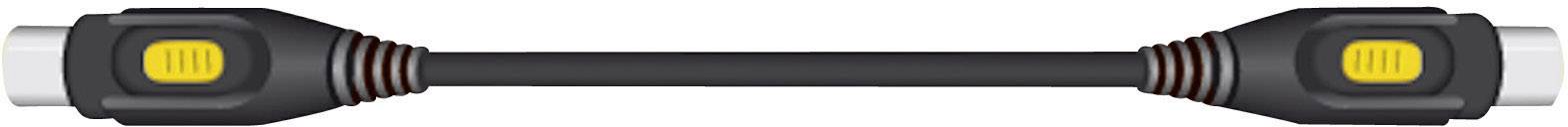 Câble de raccordement SpeaKa Professional SP-7870324 [1x S vidéo mâle - 1x S vidéo mâle] 2.00 m noir-1