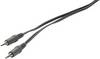 Câble audio SpeaKa Professional SP-1301344 [1x Jack mâle 3.5 mm - 1x Jack mâle 3.5 mm] 2.00 m noir