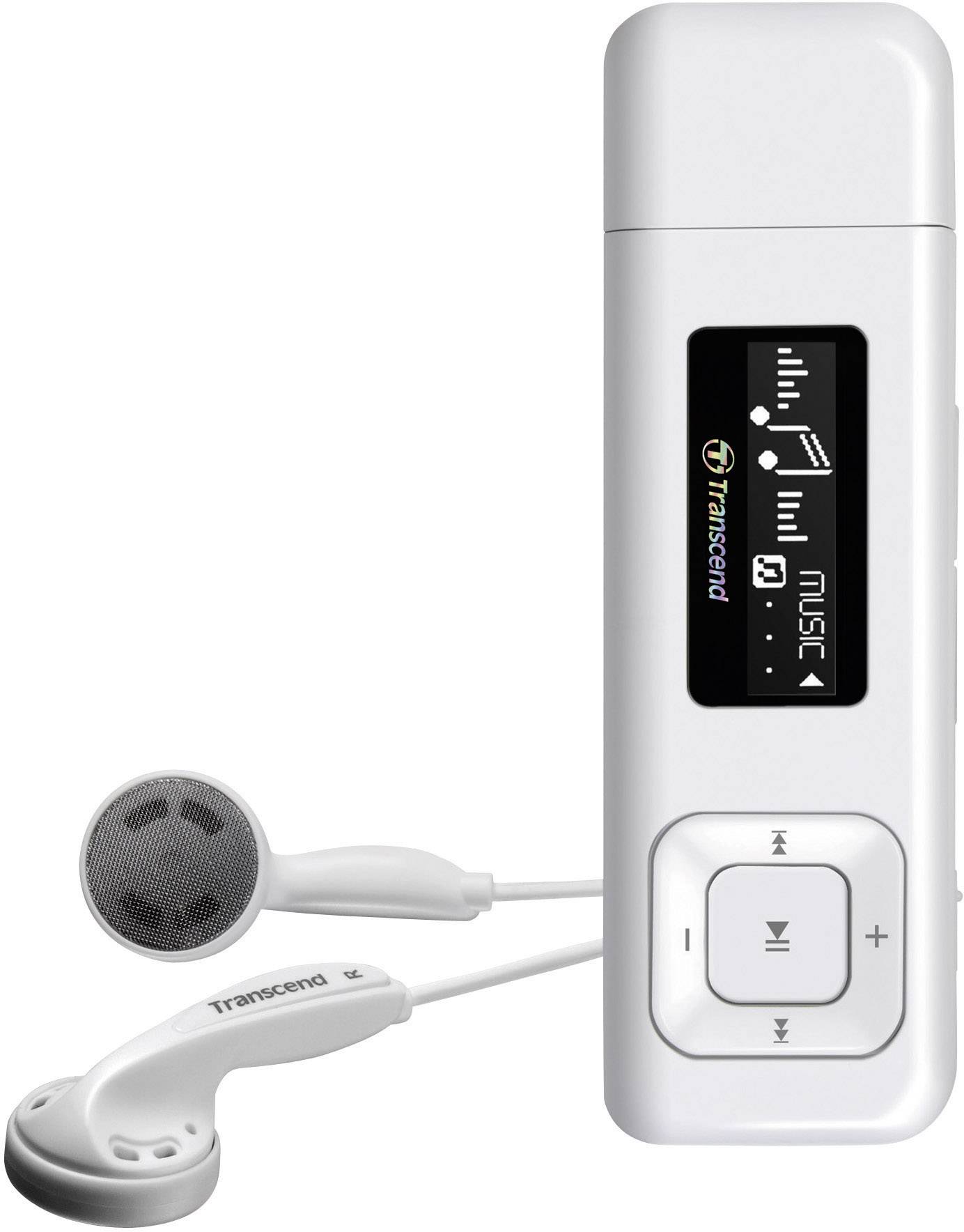 Lecteur MP3 Transcend MP330 blanc | Conrad.fr
