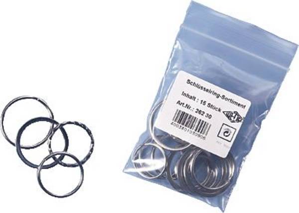 WEDO Porte-clé 26230015 Classics argent 15 pc(s)