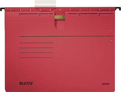 Leitz Dossier suspendu Alpha DIN A4 rouge 5 pièces/paquet 19843025 5 pc(s)