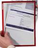 Franken ITSA4M01 Porte-document rouge DIN A4