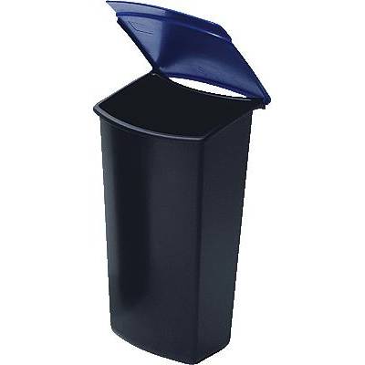 Insert pour corbeille à papier HAN HAN MONDO - Starrer Mülleimereinsatz - 3 L - Kunststoff 1843-14 plastique bleu 1 pc(s-0