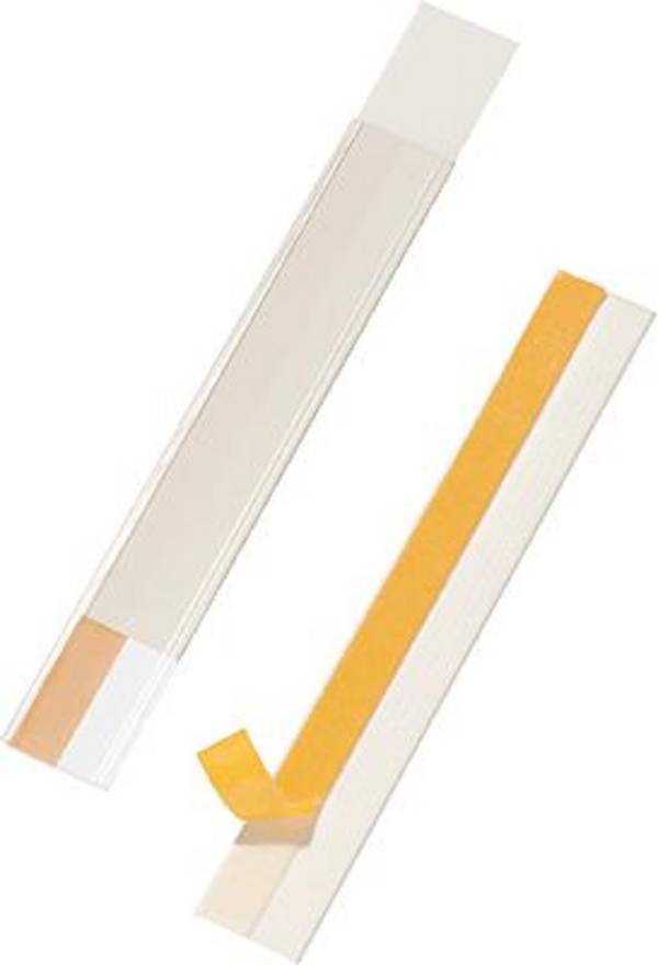 Durable réglette porte-étiquette SCANFIX - 8046  (l x H) 200 mm x 40 mm incolore 5 pc(s) 804619