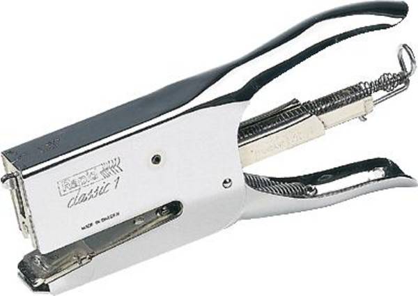 Rapid Pince agrafeuse K1 capacité d'agrafage:50 feuilles (80 g/m²) chrome 50 feuille(s)