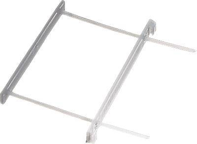 Leitz Fermoir 6078-00-03 incolore 1 pc(s) Niveau de remplissage en papier max.:60