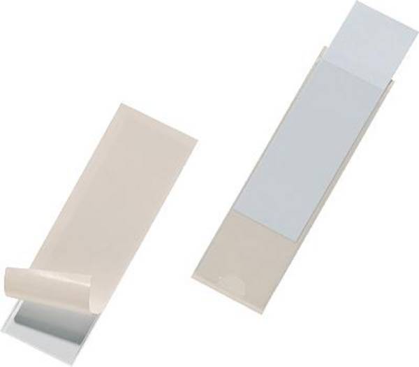 Durable pochettes autoadhésives POCKETFIX - 8073  (l x H) 100 mm x 30 mm transparent 10 pc(s) 807319