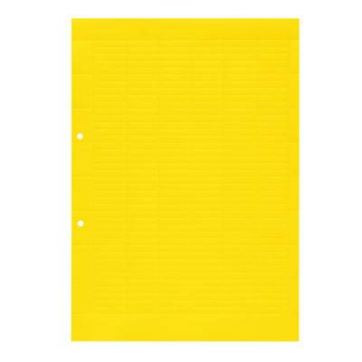 Repérages d'inserts MultiCard ESO 7 POLY.GELB A4-BOG. 1670400000 jaune Weidmüller 10 pc(s)