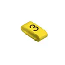 Weidmüller CLI M 2-4 GE/SW 3 MP Bague de marquage Impression 3 Plage de Ø extérieur 10 à 317 mm 1733651511