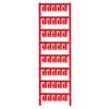 Porte-étiquette Weidmüller SFC 1/12 NEUTRAL RT 1747320003 Surface d'étiquetage: 4.10 x 12 mm rouge 200 pc(s)