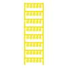 Porte-étiquette Weidmüller SFC 1/12 NEUTRAL GE 1747320004 Surface d'étiquetage: 4.10 x 12 mm jaune 200 pc(s)