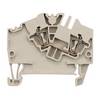 Bloc de jonction de passage Weidmüller ZDU 2.5-2 1772060000-100 beige foncé 100 pc(s)