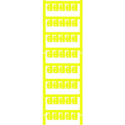 Porte-étiquette Weidmüller SFC 0/12 NEUTRAL GE 1813160000 Surface de marquage: 4.10 x 12 mm jaune 200 pc(s)