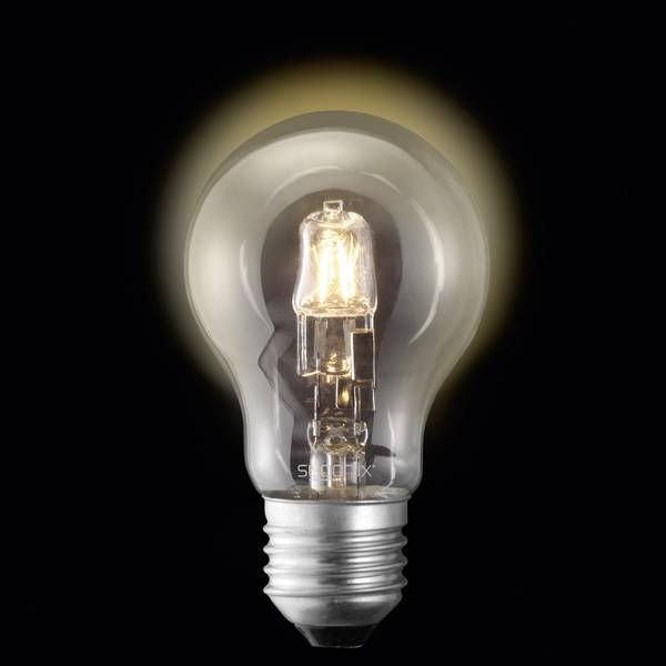 Ampoule halogène Eco Sygonix 28987A E27 42 W forme de poire à intensité