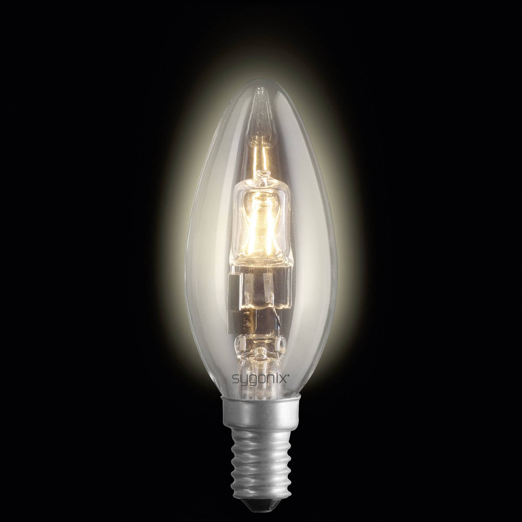 Ampoule halogène Eco Sygonix 28987S E14 28 W = 28 W N/A forme de flamme